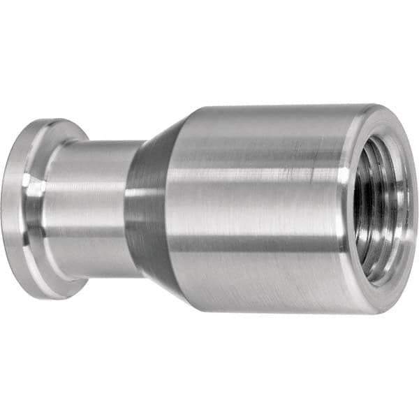 Value Collection - Sanitary Stainless Steel Pipe Fittings Type: Female Straight Style: Quick-Clamp - Industrial Tool & Supply