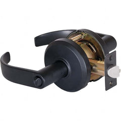 Stanley - Classroom Lever Lockset for 1-3/8 to 2" Thick Doors - Industrial Tool & Supply