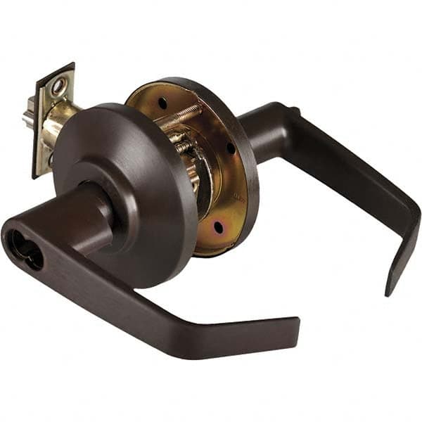 Best - Entrance Lever Lockset for 1-3/8 to 2" Thick Doors - Industrial Tool & Supply