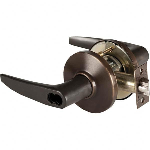 Best - Entrance Lever Lockset for 1-3/4 to 2-1/4" Thick Doors - Industrial Tool & Supply