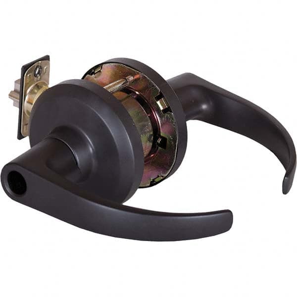Stanley - Entrance Lever Lockset for 1-3/8 to 2" Thick Doors - Industrial Tool & Supply