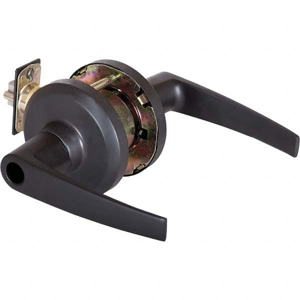 Stanley - Entrance Lever Lockset for 1-3/8 to 2" Thick Doors - Industrial Tool & Supply