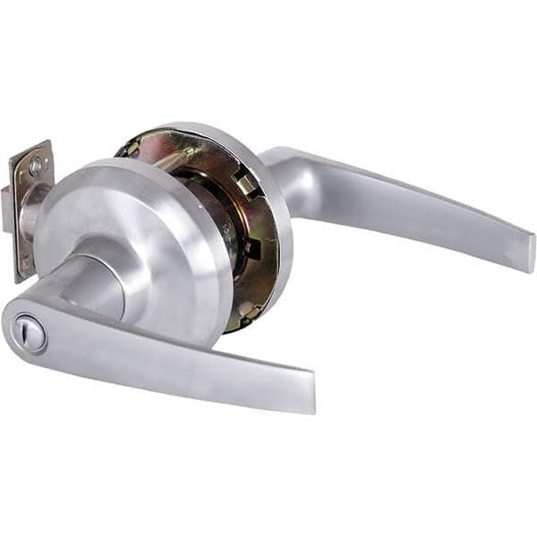 Stanley - Entrance Lever Lockset for 1-3/8 to 2" Thick Doors - Industrial Tool & Supply