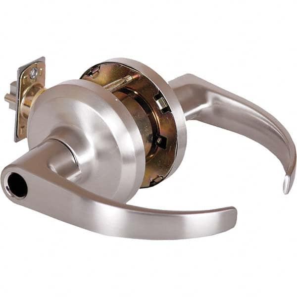 Stanley - Entrance Lever Lockset for 1-3/8 to 2" Thick Doors - Industrial Tool & Supply