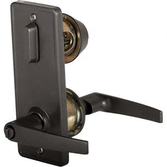 Stanley - Entry Lever Lockset for 1-3/8 to 1-3/4" Thick Doors - Industrial Tool & Supply