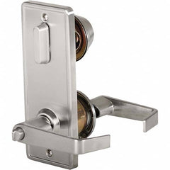 Stanley - Entry Lever Lockset for 1-3/8 to 1-3/4" Thick Doors - Industrial Tool & Supply