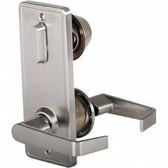 Stanley - Entry Lever Lockset for 1-3/8 to 1-3/4" Thick Doors - Industrial Tool & Supply