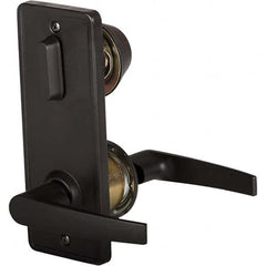 Stanley - Entry Lever Lockset for 1-3/8 to 1-3/4" Thick Doors - Industrial Tool & Supply