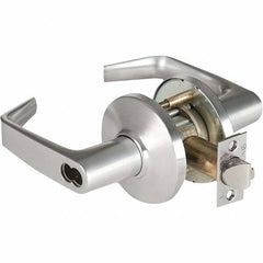 Best - Institution Lever Lockset for 1-3/4 to 2-1/4" Thick Doors - Industrial Tool & Supply