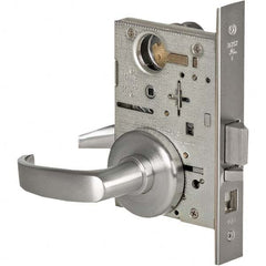 Best - Office Lever Lockset for 1-3/4" Thick Doors - Industrial Tool & Supply