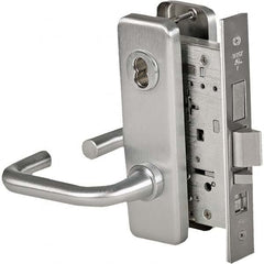 Best - Office Lever Lockset for 1-3/4" Thick Doors - Industrial Tool & Supply
