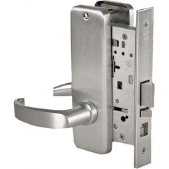 Best - Office Lever Lockset for 1-3/4" Thick Doors - Industrial Tool & Supply