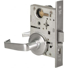 Best - Office Lever Lockset for 1-3/4" Thick Doors - Industrial Tool & Supply