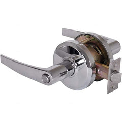 Stanley - Privacy Lever Lockset for 1-3/8 to 2" Thick Doors - Industrial Tool & Supply