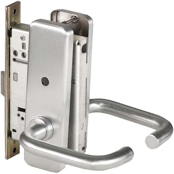 Best - Passage Lever Lockset for 1-3/4" Thick Doors - Industrial Tool & Supply