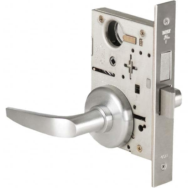 Best - Privacy Lever Lockset for 1-3/4" Thick Doors - Industrial Tool & Supply