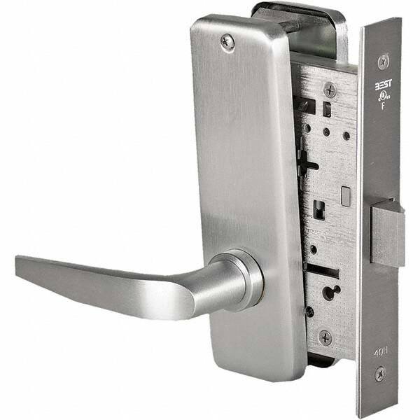 Best - Privacy Lever Lockset for 1-3/4" Thick Doors - Industrial Tool & Supply