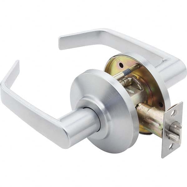 Best - Privacy Lever Lockset for 1-3/8 to 2" Thick Doors - Industrial Tool & Supply