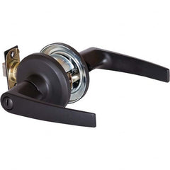 Stanley - Privacy Lever Lockset for 1-3/8 to 1-3/4" Thick Doors - Industrial Tool & Supply