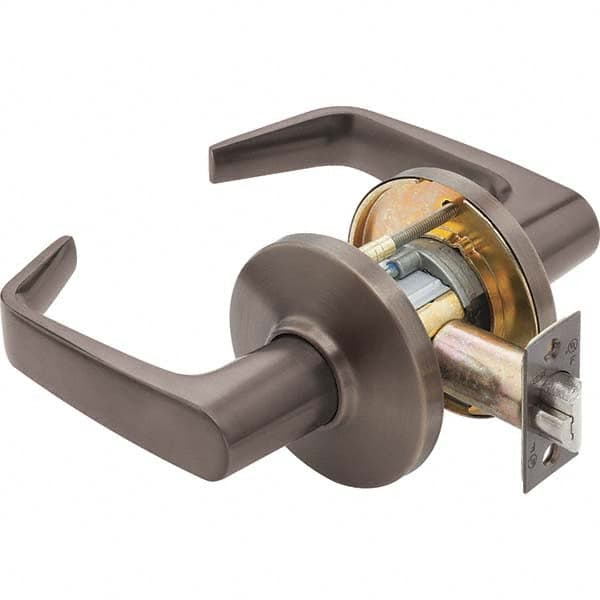 Best - Storeroom Lever Lockset for 1-3/4 to 2-1/4" Thick Doors - Industrial Tool & Supply