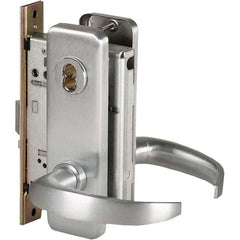 Best - Storeroom Lever Lockset for 1-3/4" Thick Doors - Industrial Tool & Supply