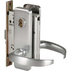 Best - Storeroom Lever Lockset for 1-3/4" Thick Doors - Industrial Tool & Supply