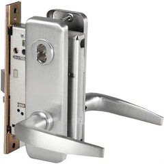 Best - Storeroom Lever Lockset for 1-3/4" Thick Doors - Industrial Tool & Supply