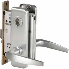 Best - Storeroom Lever Lockset for 1-3/4" Thick Doors - Industrial Tool & Supply