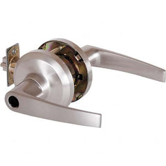 Stanley - Storeroom Lever Lockset for 1-3/8 to 2" Thick Doors - Industrial Tool & Supply