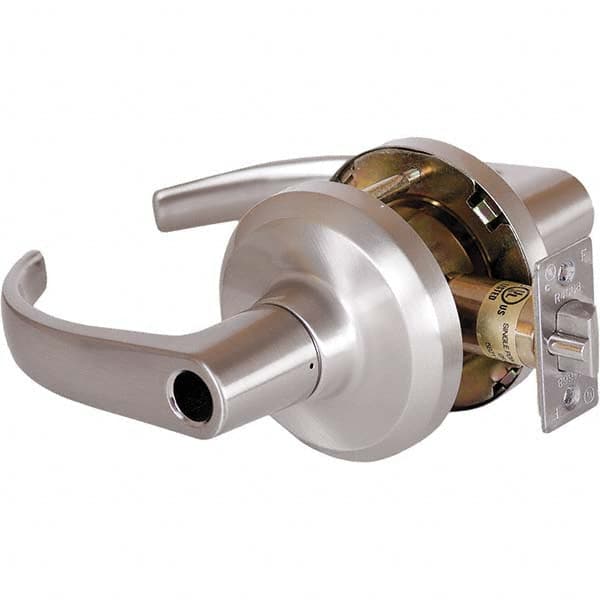 Stanley - Storeroom Lever Lockset for 1-3/8 to 2" Thick Doors - Industrial Tool & Supply