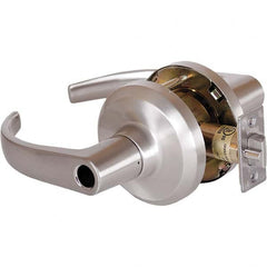 Stanley - Storeroom Lever Lockset for 1-3/8 to 2" Thick Doors - Industrial Tool & Supply