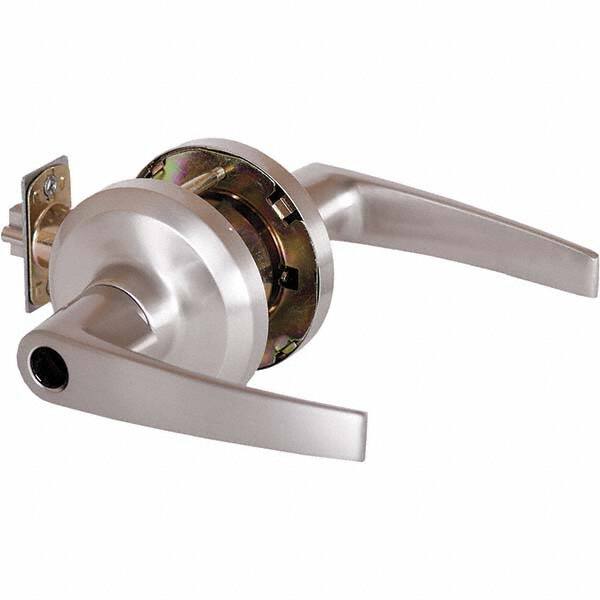 Stanley - Storeroom Lever Lockset for 1-3/8 to 2" Thick Doors - Industrial Tool & Supply