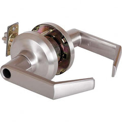 Stanley - Storeroom Lever Lockset for 1-3/8 to 2" Thick Doors - Industrial Tool & Supply