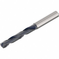 Seco - 10.8mm 140° Solid Carbide Jobber Drill - Industrial Tool & Supply