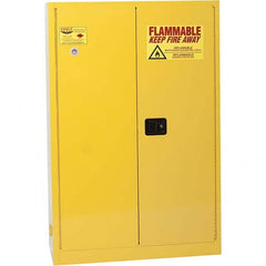 Eagle - Safety Cabinets Hazardous Chemical Type: Flammable and Combustible Liquids Color: Yellow - Industrial Tool & Supply