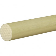 USA Sealing - 1' x 3/4" Yellow Garolite (G-10/FR4) Rod - Industrial Tool & Supply