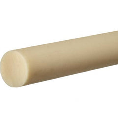 USA Sealing - 3' x 3" Beige ABS Rod - Industrial Tool & Supply