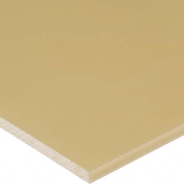 USA Sealing - 3' x 4" x 3/8" Beige ABS Rectangular Bar - Industrial Tool & Supply