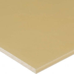 USA Sealing - 1' x 6" x 2" Beige ABS Rectangular Bar - Industrial Tool & Supply