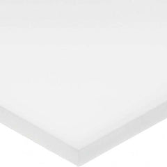 USA Sealing - 4' x 12" x 2" White Acetal Sheet - Industrial Tool & Supply