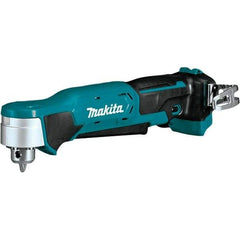 Makita - 12 Volt 3/8" Chuck Right Angle Handle Cordless Drill - 0-1100 RPM, Keyless Chuck, Reversible, Lithium-Ion Batteries Not Included - Industrial Tool & Supply