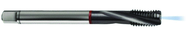 M16x2.0 6HX 4-Flute PM Cobalt Red Ring Semi-Bottoming 15 degree Spiral Flute Tap-TiCN - Industrial Tool & Supply