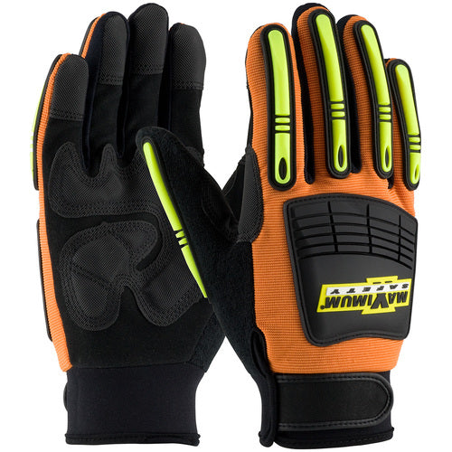 ‎120-5900/XXL Oil /Gas Gloves - Maximum Safety MOG - Synthetic Leather Palm w/ TPR Protection