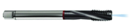 M10x1.0 6HX 4-Flute Cobalt Semi-Bottoming 15 degree Spiral Flute Tap-TiCN - Industrial Tool & Supply