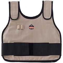 6235 S/M KHAKI STD COOLING VEST - Industrial Tool & Supply