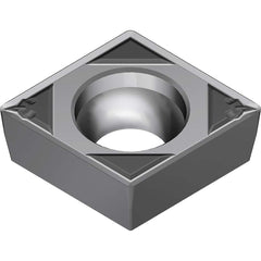 CPMT2.51.51ELB AC8025P Carbide Turning Insert Absotech Finish, 8mm Long, 7.94mm Inscribed Circle, 0.4mm Corner Radius, 2.38mm Thick, 80° Included Angle, Series AC8000P