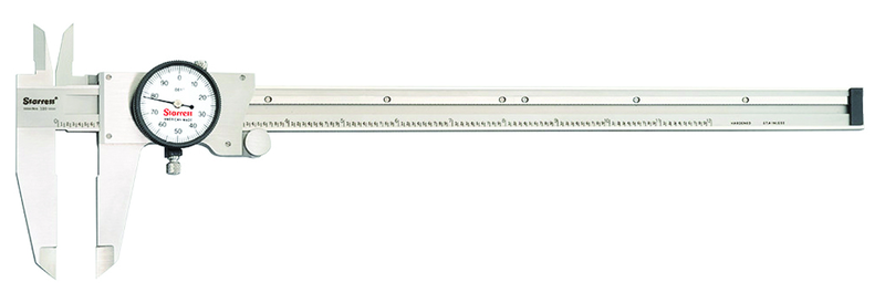 #120B-12 - 0 - 12'' Measuring Range (.001 Grad.) - Dial Caliper - Industrial Tool & Supply