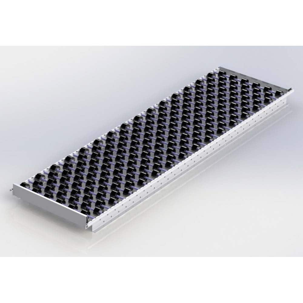 UNEX Manufacturing - Gravity Conveyors Roller Style: Skatewheel Shape: Round - Industrial Tool & Supply