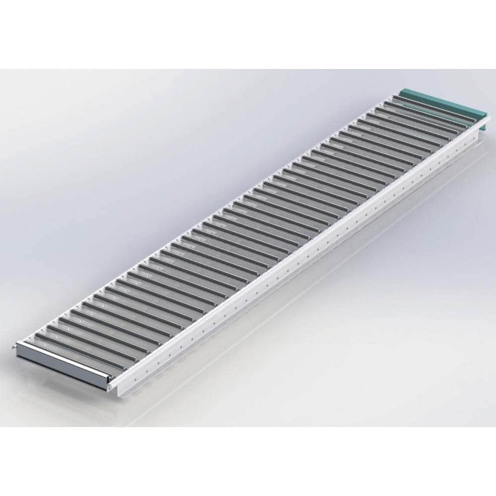 UNEX Manufacturing - Gravity Conveyors Roller Style: Roller Shape: Round - Industrial Tool & Supply
