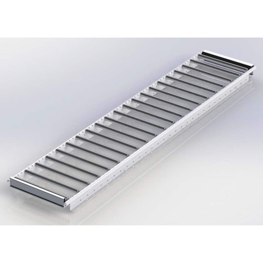 UNEX Manufacturing - Gravity Conveyors Roller Style: Roller Shape: Round - Industrial Tool & Supply